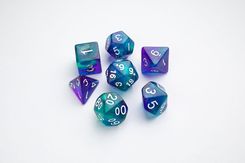 Zdjęcie Gamegenic Galaxy Series - RPG Dice Set - Neptune - Chodzież