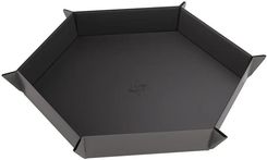 Zdjęcie Gamegenic Magnetic Dice Tray - Hexagonal - Black/Gray - Stepnica