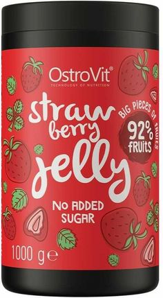 Ostrovit Truskawki W Żelu Bez Dodatku Cukru Strawberry Jelly 1kg