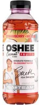 Oshee Vitamin Water Napój Niegazowany O Smaku Wody Kokosowej Truskawka Melon  555l