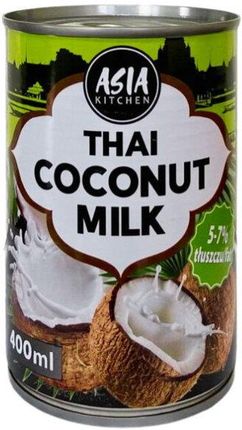 Asia Kitchen Mleko Kokosowe Light 5 7% Tłuszczu 400ml