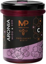 Zdjęcie Miody Polskie Miód & Sok Aronia + Vit. C 250g - Suchowola