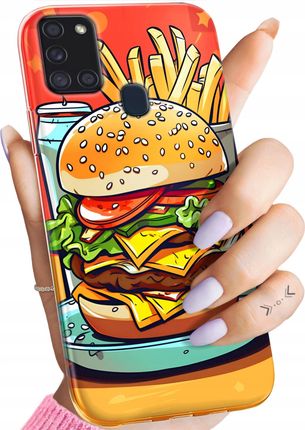 Hello Case Etui Do Samsung Galaxy A21S Hamburger Case