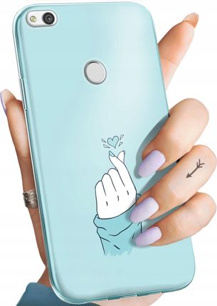 Hello Case Etui Do Huawei P8 P9 Lite 2017 Niebieskie