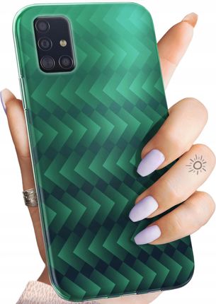 Hello Case Etui Do Samsung Galaxy A51 5G Zielone Green