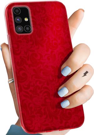 Hello Case Etui Do Samsung M51 Czerwone Obudowa