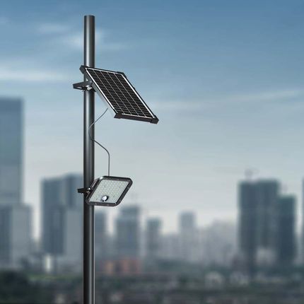 V-Tac Projektor Led Solarny 30W Ip65, Pilot Timer, Lifepo 6.4V 6000Ma Czarny Vt-432 4000K 4800Lm 10310 - zdjęcie 6