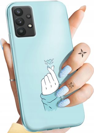 Hello Case Etui Do Samsung Galaxy A32 5G Niebieskie