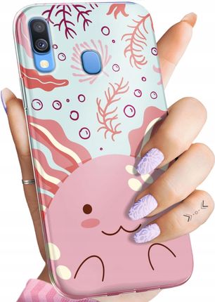 Hello Case Etui Do Samsung Galaxy A40 Axolotl Aksolotl