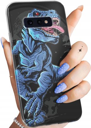 Hello Case Etui Do Samsung Galaxy S10E Dinozaury Guma