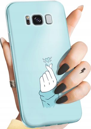 Hello Case Etui Do Samsung Galaxy S8 Plus Niebieskie