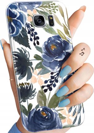 Hello Case Etui Do Samsung Galaxy S7 Edge Kwiaty Guma