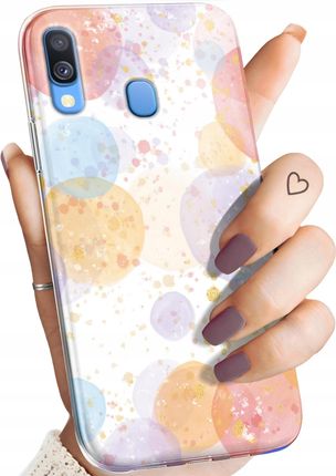 Hello Case Etui Do Samsung Galaxy A40 Watercolor Obraz