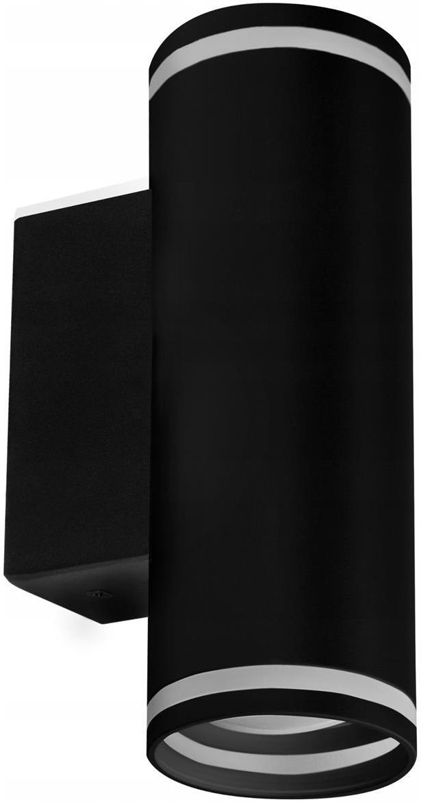 Sanico 324382 Paris 2Xgu10 Kinkiet Oprawa Ścienna Czarna Max 7W Kąt