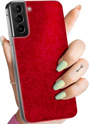 Hello Case Etui Do Samsung Galaxy S21 Plus 5G Czerwone