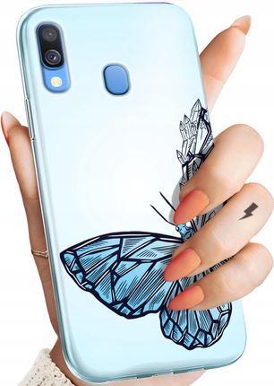 Hello Case Etui Do Samsung Galaxy A40 Motyle Butterfly