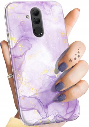 Hello Case Etui Do Huawei Mate 20 Lite Fioletowe Guma