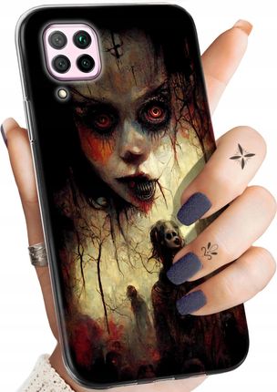 Hello Case Etui Do Huawei P40 Lite Halloween Obudowa