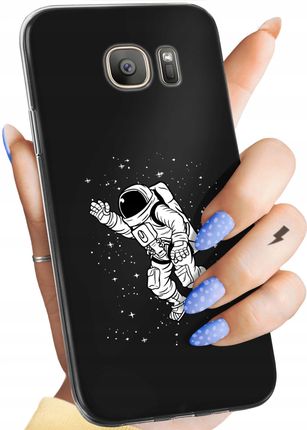 Hello Case Etui Do Samsung Galaxy S7 Astronauta Rakieta
