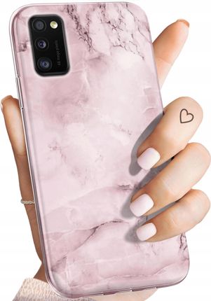 Hello Case Etui Do Samsung Galaxy A41 Różowe Obudowa