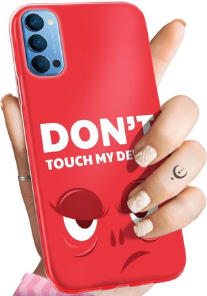 Hello Case Etui Do Oppo Reno 4 Śmieszne Zabawne Wesołe