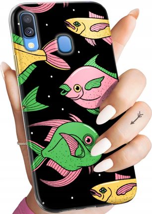 Hello Case Etui Do Samsung Galaxy A40 Ryby Rybki Fish