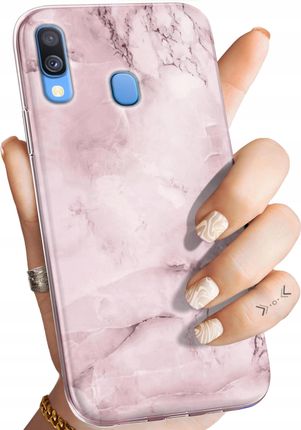 Hello Case Etui Do Samsung Galaxy A40 Różowe Obudowa