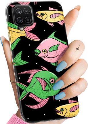 Hello Case Etui Do Samsung Galaxy A12 Ryby Rybki Fish