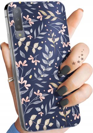 Hello Case Etui Do Samsung Galaxy A7 2018 Floral Guma