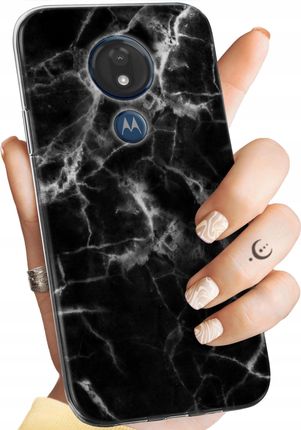 Hello Case Etui Do Motorola Moto G7 Power Marmur Guma