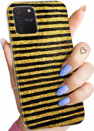 Hello Case Etui Do Samsung Galaxy S10 Lite Złoto Case