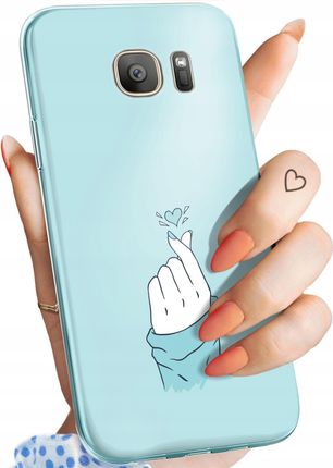 Hello Case Etui Do Samsung Galaxy S7 Niebieskie Obudowa