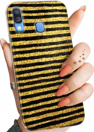Hello Case Etui Do Samsung Galaxy A40 Złoto Obudowa