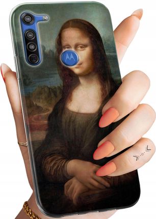 Hello Case Etui Do Motorola Moto G8 Leonardo Da Vinci