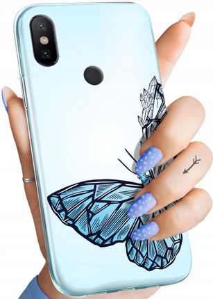 Hello Case Etui Do Mi A2 Lite Motyle Butterfly