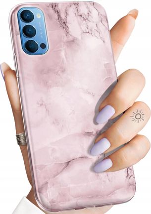 Hello Case Etui Do Oppo Reno 4 Różowe Obudowa Pokrowiec