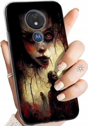 Hello Case Etui Do Motorola Moto G7 Power Halloween