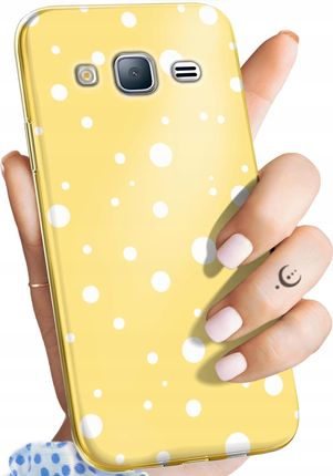 Hello Case Etui Do Samsung Galaxy J3 2016 Kropki Grochy