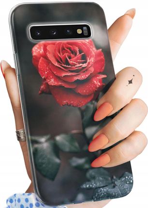 Hello Case Etui Do Samsung Galaxy S10 Plus Róża Z Różą
