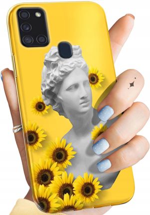 Hello Case Etui Do Samsung Galaxy A21S Żółte Słoneczne