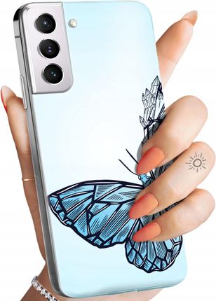 Hello Case Etui Do Samsung Galaxy S21 5G Motyle Obudowa