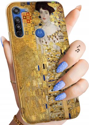 Hello Case Etui Do Motorola Moto G8 Gustav Klimt Case
