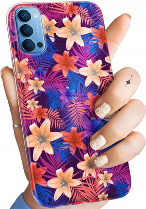 Hello Case Etui Do Oppo Reno 4 Tropic Obudowa Pokrowiec