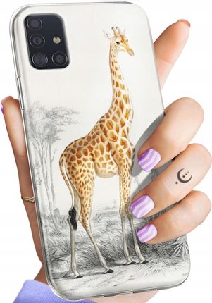 Hello Case Etui Do Samsung Galaxy A51 Żyrafa Obudowa