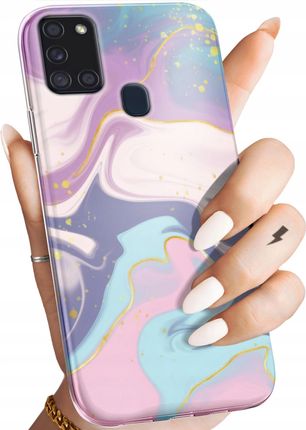 Hello Case Etui Do Samsung Galaxy A21S Pastele