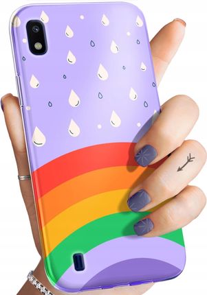Hello Case Etui Do Samsung Galaxy A10 Tęcza Rainbow