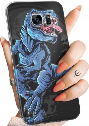 Hello Case Etui Do Samsung Galaxy S7 Edge Dinozaury