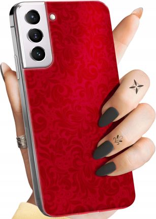 Hello Case Etui Do Samsung Galaxy S21 5G Czerwone Guma