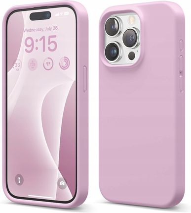 Elago Silikonowe Etui Premium Do Iphone'A 15 Pro W Kolorze Gorącego Różu