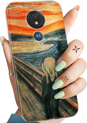 Hello Case Etui Do Motorola Moto G7 Power Edvard Munch